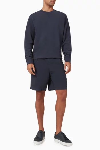 Sweatshirt in Cotton Loopback