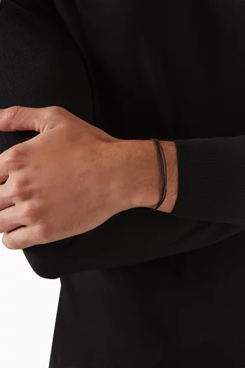 سوار بتصميم رباط ملفوف ستانلس ستيل