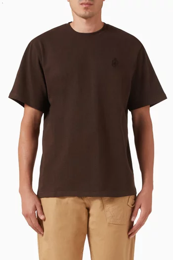 Anchor Logo T-shirt in Jersey