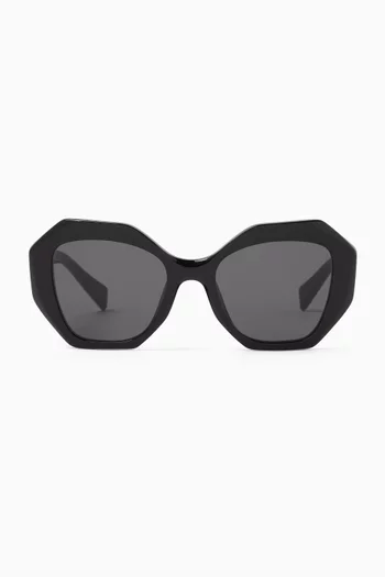Oversized Sunglasses in Acetate