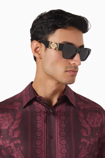 D-frame Sunglasses in Acetate