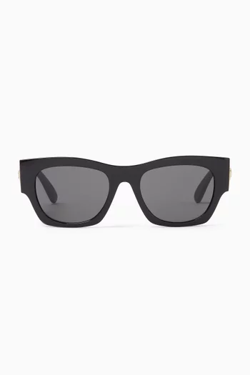 D-frame Sunglasses in Acetate