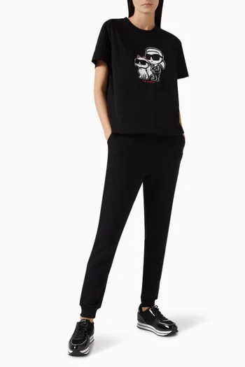 Ikon Sketch Duo T-shirt in Organic Cotton