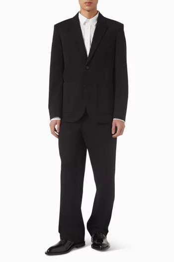 جاكيت بونتو بقصة رسمية مزيج فيسكوز