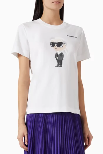Ikon Aquarelle T-shirt in Organic-cotton