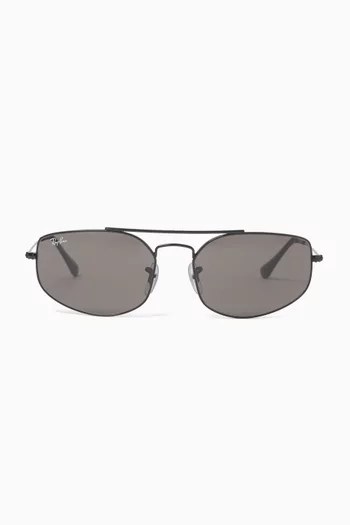Explorer V Sunglasses in Metal