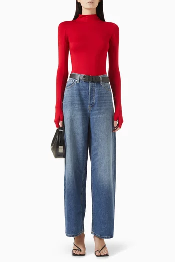 Swann Mockneck Top in Modal Blend