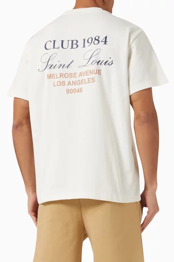 Melrose 1984 T-shirt in French Terry