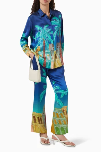 Cuban Nights Pants in Silk
