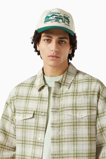 Raceway Cap in Cotton-twill