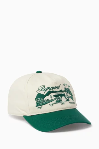 Raceway Cap in Cotton-twill