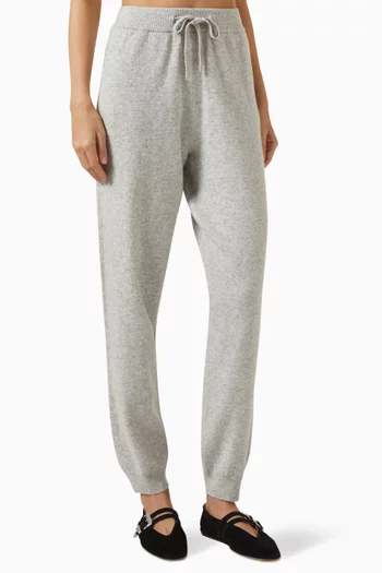 Relaxed-fit Sweatpants in Cashmere-blend