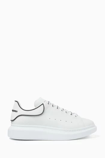 Oversized Sneakers in Leather