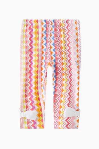 Baby Chevron Leggings in Jersey