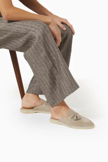 Lucrezia Mules in Suede