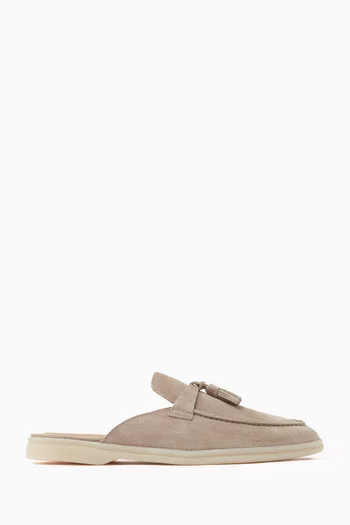 Lucrezia Mules in Suede