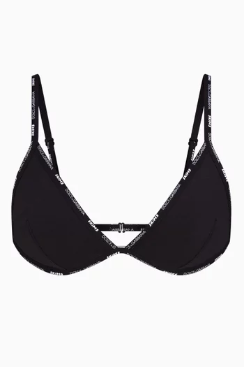Dolce&Gabbana x SKIMS Cotton Jersey Triangle Bralette