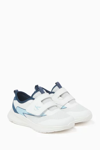 Logo Sneakers in Recycled Fabric