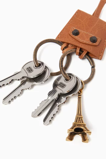 Le City Eiffel Charm in Arena Lambskin