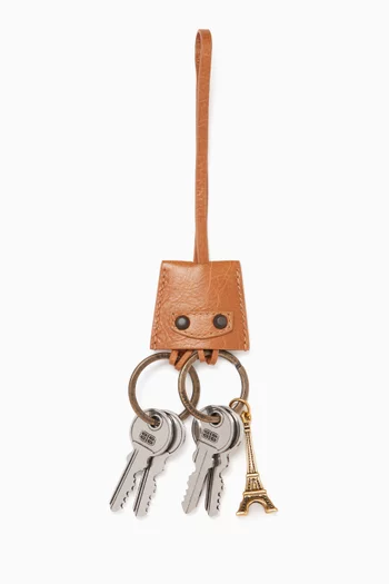 Le City Eiffel Charm in Arena Lambskin