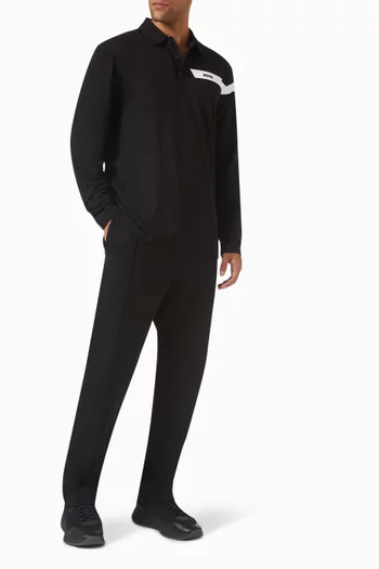 Active Polo Shirt in Cotton-blend