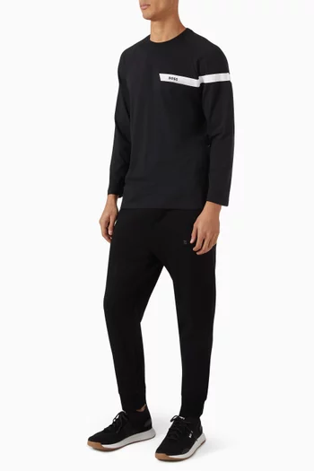 Logo Long-sleeve T-shirt in Cotton-jersey