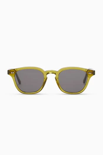 River Round Sunglasses in Bio-acetate