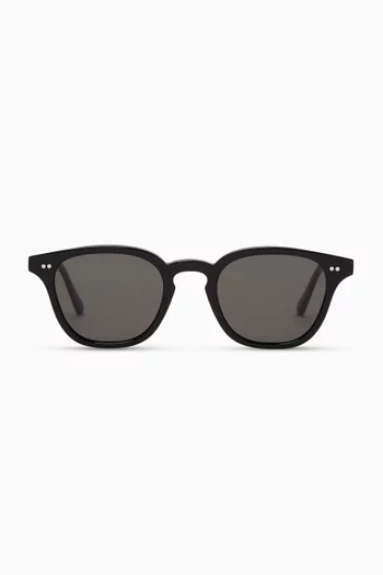 River Round Sunglasses in Bio-acetate