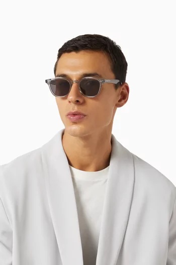 River Round Sunglasses in Bio-acetate