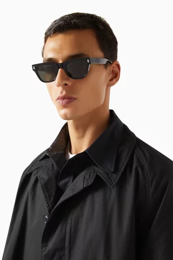 Aki Square Sunglasses in Bio-acetate