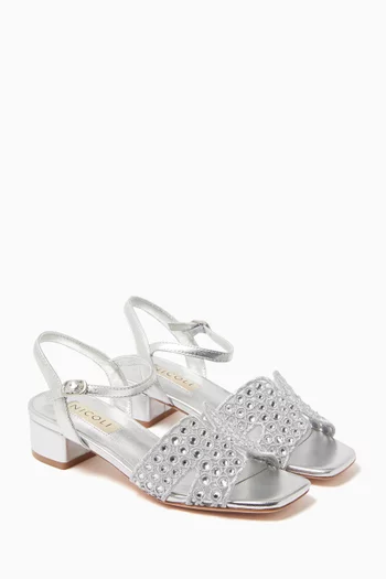 Alicen 30 Crystal-embellished Sandals