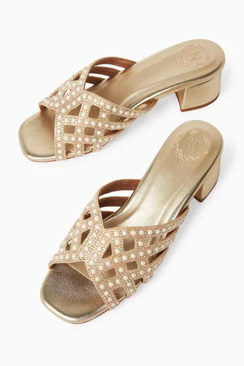 Dalias 30 Embellished Mule Sandals