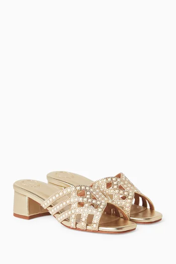 Dalias 30 Embellished Mule Sandals