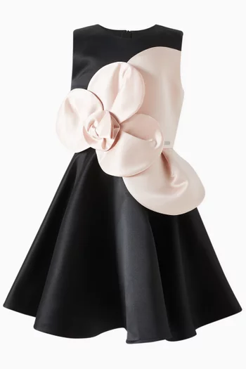Florette Dress in Satin