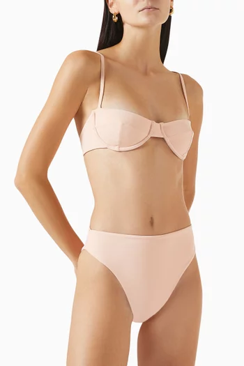 Mah Hotpants Bikini Briefs in Crepe