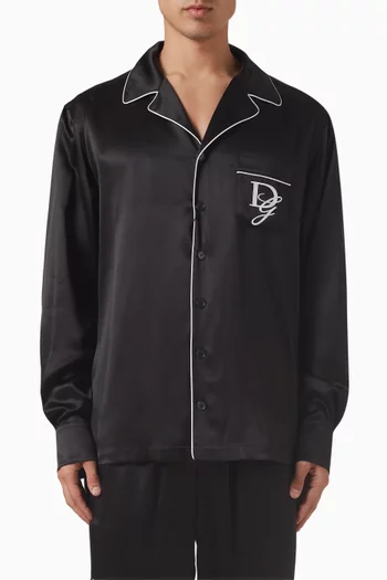 Vanity Pyjama Shirt in Silk