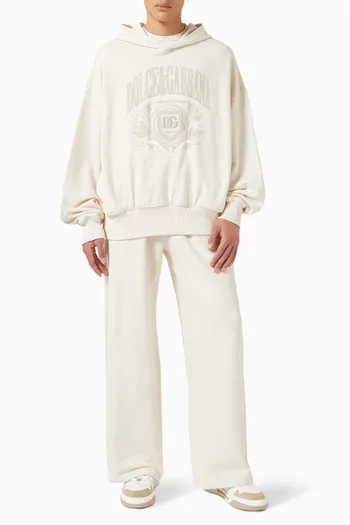 Straight-leg Sweatpants in Cotton