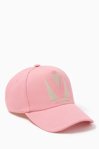 Chez Valentino Baseball Cap in Cotton