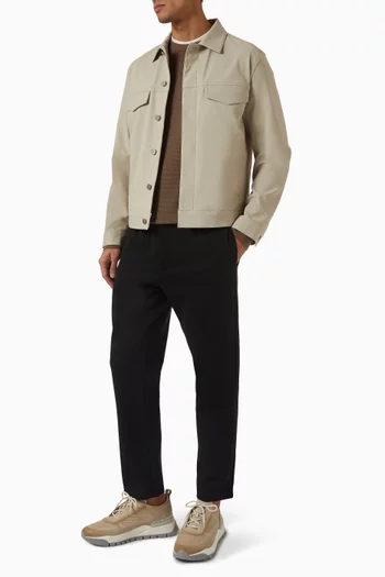 River Trucker Jacket in Neoteric Twill