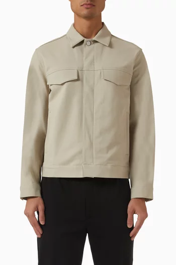 River Trucker Jacket in Neoteric Twill