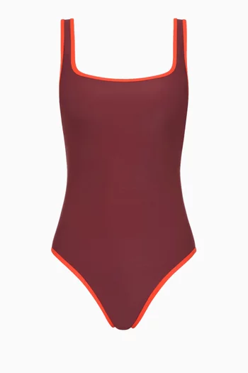McKenna One-piece Swimsuit in Sculpteur®