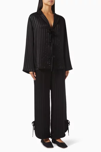 Phoenix Striped Set in Viscose
