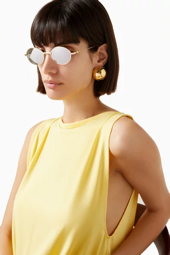 GV Speed Pantos Sunglasses in Metal