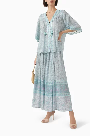 بلوزة ليتل بير مزيج قطن عضوي