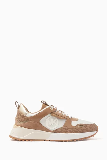 Theo Sneakers in Coated-canvas