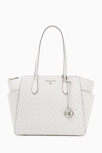 Medium Marilyn Tote Bag in Logo-canvas