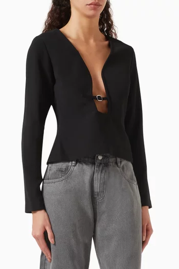 Beck Buckled Top