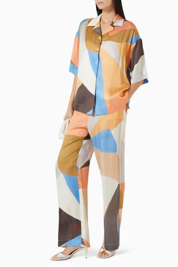 Rafael Oversized Shirt in Silk