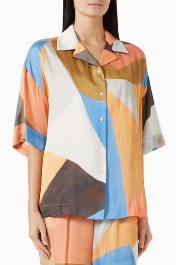 Rafael Oversized Shirt in Silk