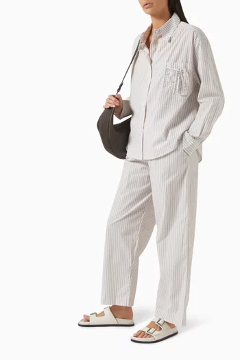 Pocket Shirt & Pants Set in Organic Cotton